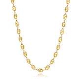 Coffee Bean Pig Nose Necklace